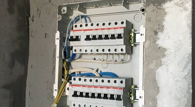 Монтаж электрощитка Монтаж электрощитка